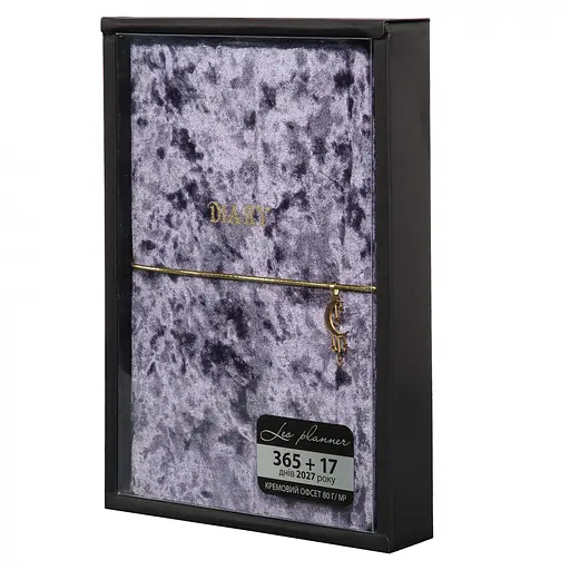 Записник діловий А5 Leo Planner Luna датований 368 сторінок (252688) - фото 2