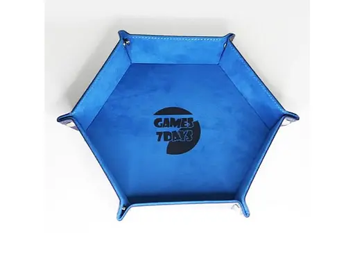 Настільна гра Games 7 Days Лоток для кубиків Hexagon dice tray - Light blue (g7dhexdt02)