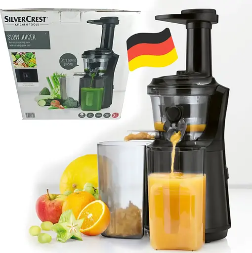 Шнекова соковижималка Silver Crest SSJ 300 C1 300 Вт 970 мл - фото 8