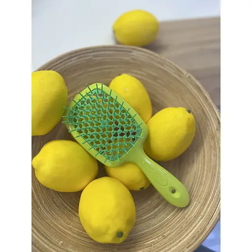 Щітка для волосся Janeke Superbrush Standard неонова-зелена - фото 3