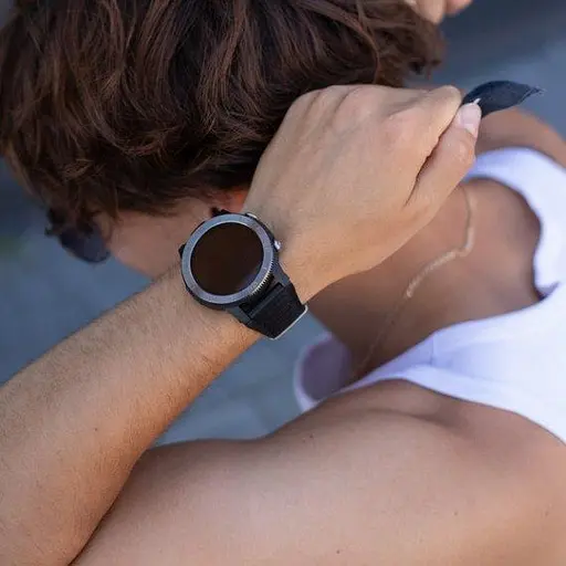 Чоловічий розумний наручний годинник North Edge Xpek з компасом (Чорний) - фото 6