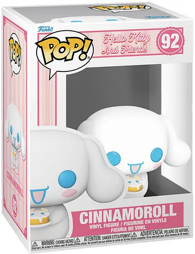 Фигурка Funko Pop Хеллоу Китти Синаморол Hello Kitty Cinnamoroll 10 см FP HK C 92 - фото 3