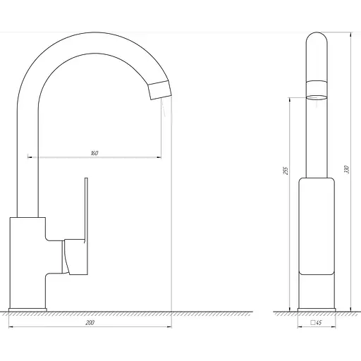 Змішувач для кухні Domino MALIBU DMM-203L - фото 4
