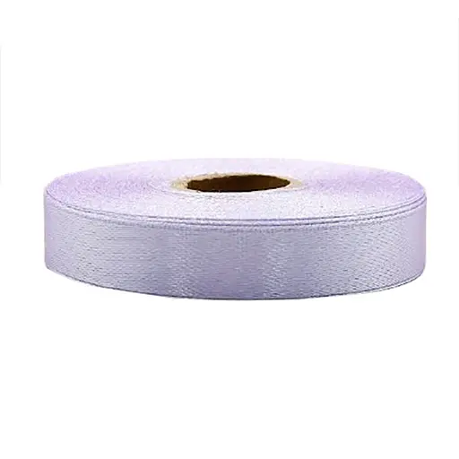 Атласна стрічка для рукоділля Bambi АБ-629, 1,2см x 23 м, Світло-бузковий - фото 1