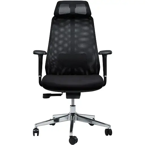 Офісне крісло GT Racer B-284, чорне (B-284 Black) - фото 2