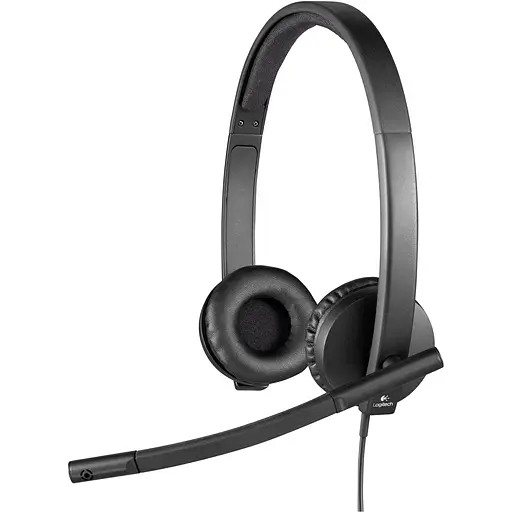Гарнитура Logitech H570e Teams Stereo USB-A (981-001430) - фото 1