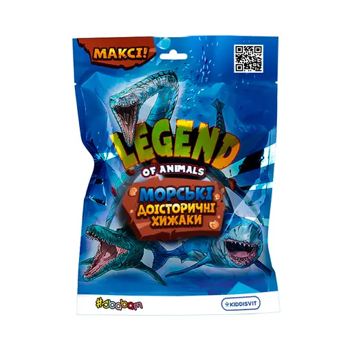 Стретч-іграшка у вигляді тварини серії LEGEND OF ANIMALS – МОРСЬКІ ДОІСТОРИЧНІ ХИЖАКИ