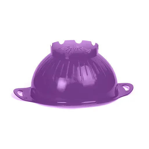 Друшляк пластиковий 3 літри діаметр 25 см, Мед Фіолетовий 86701 - фото 3