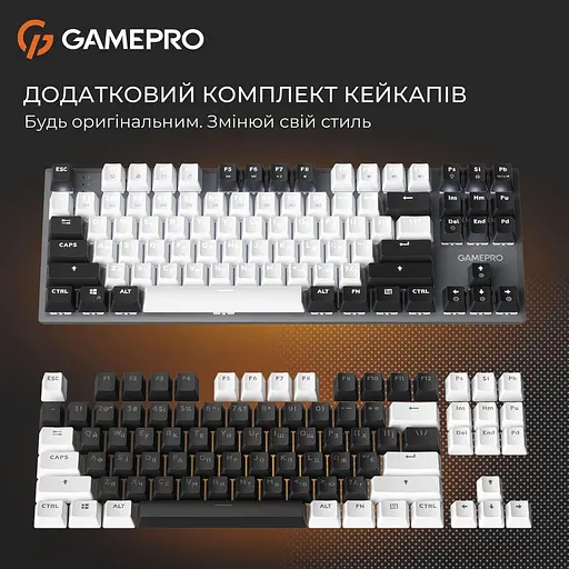 Клавіатура GamePro Genesis Joker 87% Red switches (MK124G) - фото 14