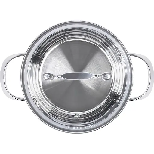 Кастрюля Krauff Cook&Joy со стеклянной крышкой диаметр 20 см 3.5 л (26-238-118) - фото 7