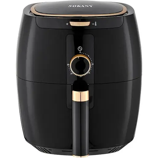 Аэрофритюрница безмасляная Sokany SK-8027 6.5л электрическая с механическим управлением 1300Вт - фото 1