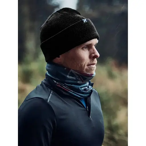 Шапка Extremities Contour Eco Polyana Waffle Waterproof Beanie Чорний (1004-23CTWB) - фото 2