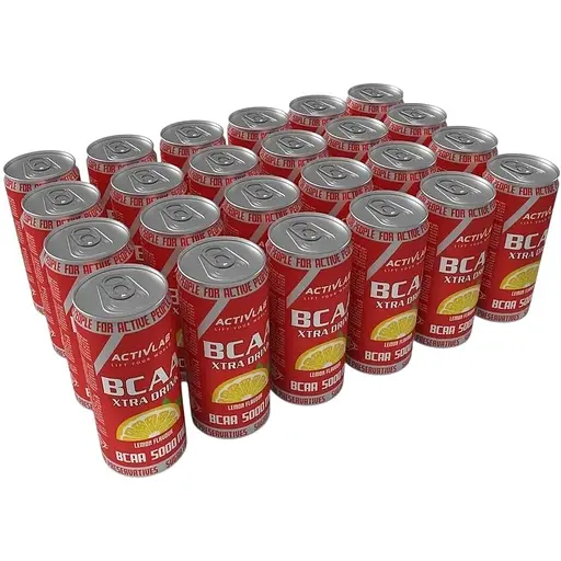 Амінокислота BCAA ActivLab BCAA Xtra Drink БЛОК, 24х330 мл - Лимон