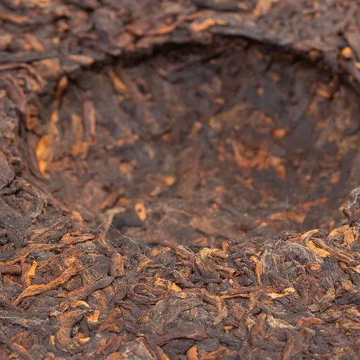 Шу пуер Менхай Да І Вей Цуй Янь 2013 р. - млинець, 357 г - фото 6