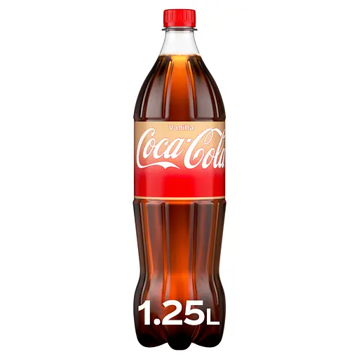 Напій Coca-Cola Vanilla безалкогольний сильногазований 1.25 л - фото 2
