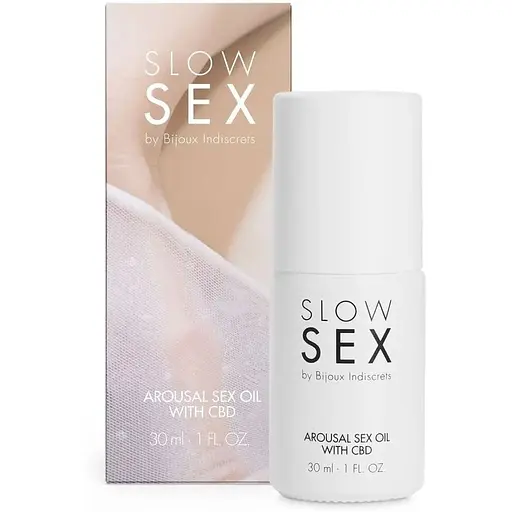 Олія для збудження Bijoux Indiscrets Slow Sex Arousal Sex Oil CBD