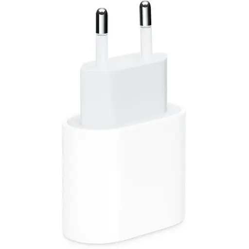 Зарядное устройство Apple Original Quality Type-C 20 W (MHJE3ZM/A/MU7V2ZM/A) в коробке - фото 1