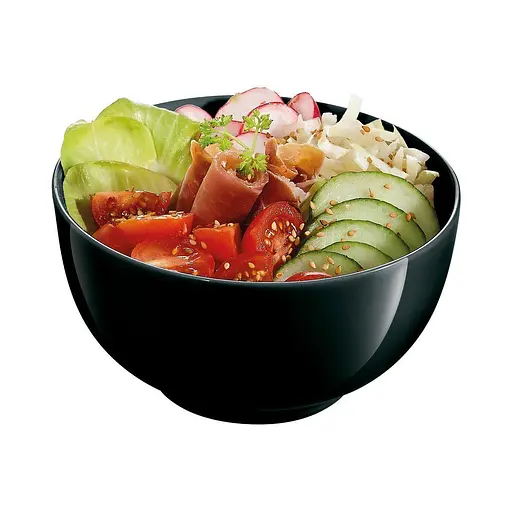 Салатник Luminarc Diwali black круглый стеклокерамика черный d14.5 см (P0863_1) - фото 2