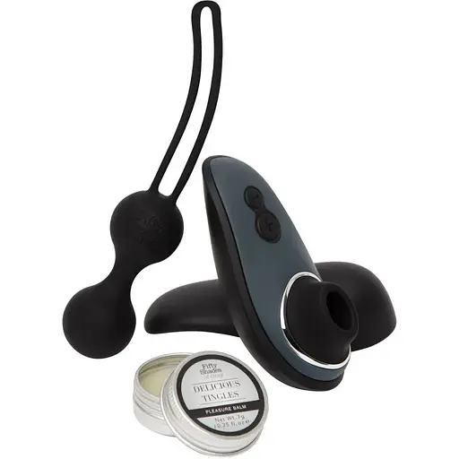 Набір Womanizer Desire Blooms Kit & 50 Shades Of Grey