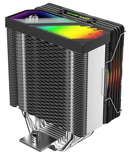 Кулер для процессора Coolmoon GT600 BLACK (GT600 BLACK) - фото 6