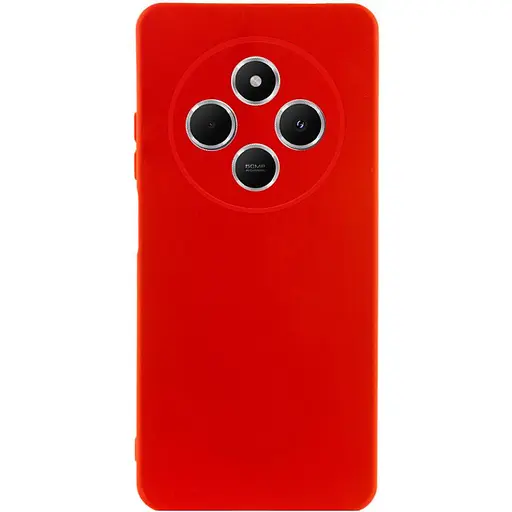 Чохол Getman TPU Liquid Silk Full Camera для Xiaomi Redmi 14C/Poco C75 Червоний/Red
