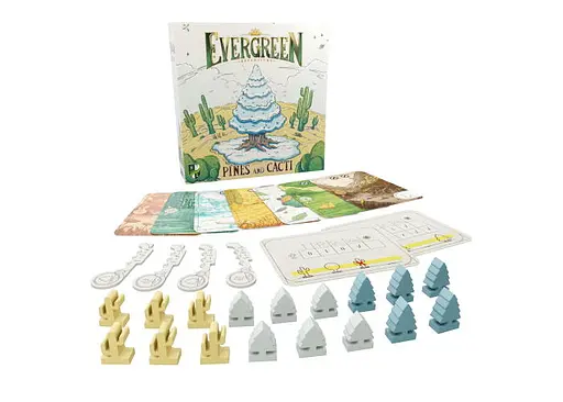 Настольная игра Games 7 Days Evergreen: сосны и кактусы (Evergreen: Pines and Cacti) (англ.) + QR-код на укр. правила (HG171) - фото 5