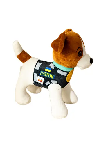 М'яка іграшка "Пес 01 Патрон МУЗИЧНИЙ" 25см 00114-7000 Копиця, в пакеті - фото 2