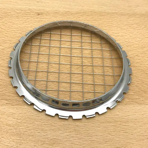 Салаторезка яйцерезка металлическая усиленная для нарезки кубиками яиц, овощей, колбасы, сыра крабовых палочек, A-plus 81662 - фото 7