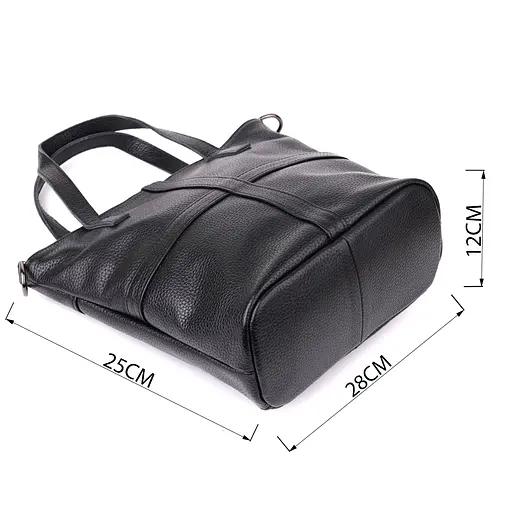 Женская сумка Vintage из натуральной кожи 28х25х12 см sum0029063 - фото 3