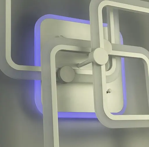 Потолочная люстра LED на 3 рожка Line.F RGB подсветка Нет - фото 5