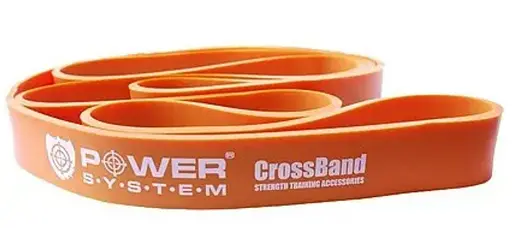 Гумка для фітнесу і кроссфіту Power System PS-4052 CrossFit Level 2 Orange (опір 10-35 кг) (PS-4052_Orange) - фото 4