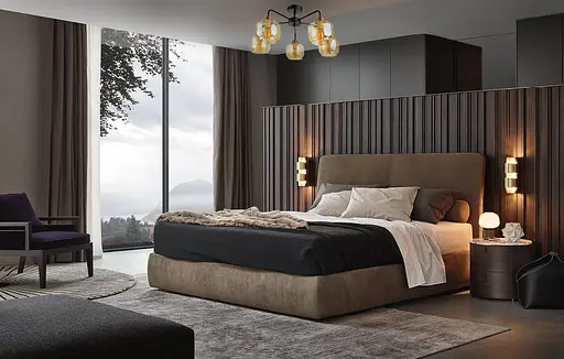 Люстра Brille лофт стельова E27 60W BK (BL-970C/5) - фото 5