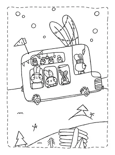 Хоробрі Зайці. Час мандрувати. Пригодницькі розмальовки - фото 2