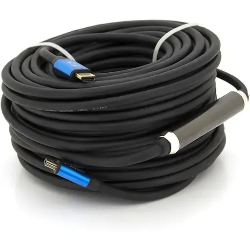 Кабель Merlion HDMI-HDMI 4Kx2K Ultra HD, 30.0m, v2,0, круглий Black