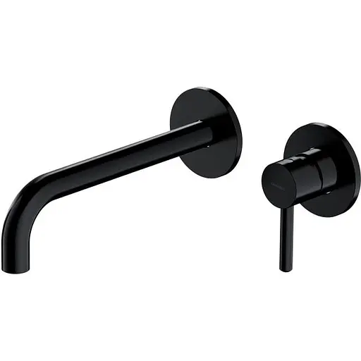 Змішувач для раковини Omnires Y прихованого монтажу black (Y1215HLBL) - фото 1