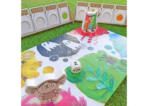 Настільна гра Feelindigo Кольоровий Монстрик (The Color Monster) (укр.) (LFCACB181) - фото 5