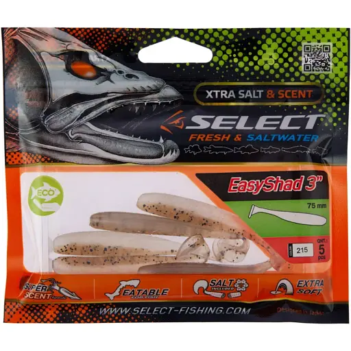 Силікон Select Easy Shad 3" #215 (5 шт/уп) - фото 2