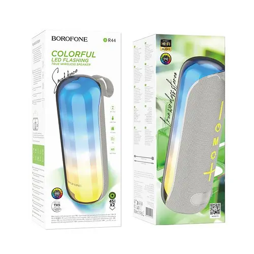 Акустична система Borofone BR44 Sound dance sports BT speaker сiрий - фото 3