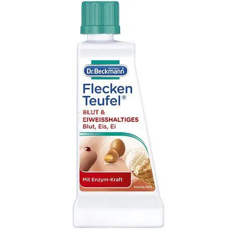 Спеціальний плямовивідник Dr. Beckmann Експерт видалення плям: кров і білкові плями, 50 мл - фото 1