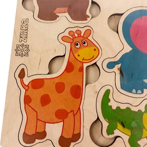 Пазл дерев'яний Zirka Дикі звірята (458775) - фото 3