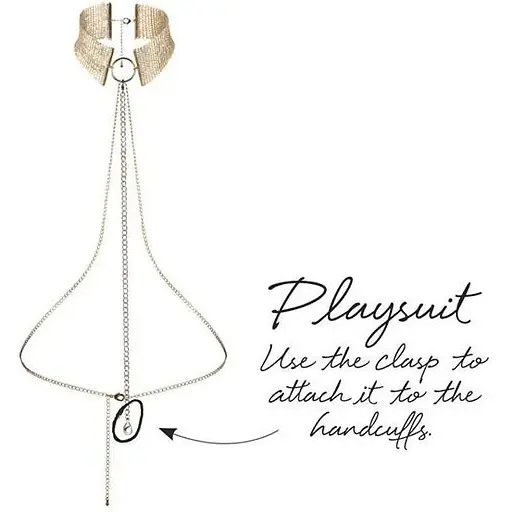 Бусы-воротник Bijoux Indiscrets Desir Metallique Collar - Gold - фото 5