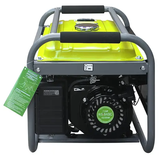 Генератор Синхронний KonnerSohnen BASIC KSB 30A, 230В, 2.8кВт, ручний стартер, 36.2кг / 2500 Вт / Бензин (KSB30A) - фото 3