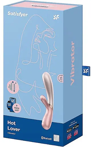 Вібратор-кролик Satisfyer Hot Lover 20 см рожевий - фото 4