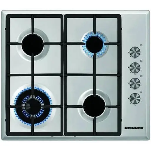 Варильна поверхня газова Heinner HBH-S584WI-IX - фото 1