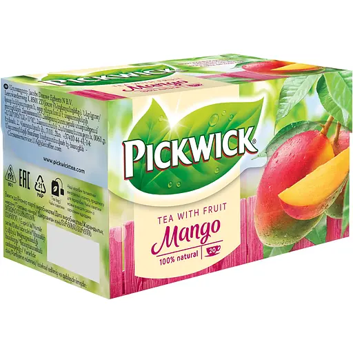 Чай черный Pickwick с манго 30 г (20 шт. х 1,5 г) (907482) - фото 2