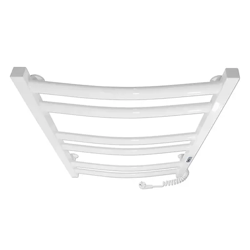 Электрический полотенцесушитель Laris Зебра Атлант ЧФ6 500x700 Э правый R3 77700097, Белый, Правое, Электронный - фото 4