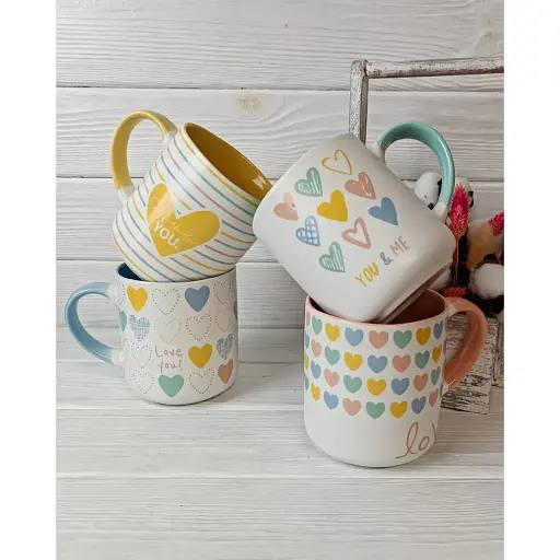 Чашка Vittora Сердечне тепло 480 мл 1 шт. (147436) - фото 6