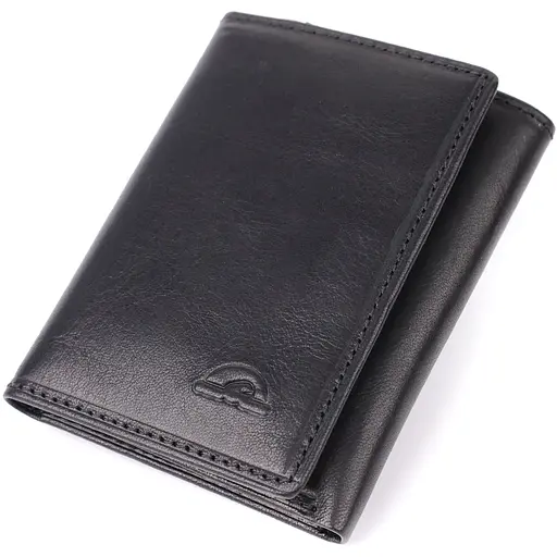 Кошелек для мужчин из глянцевой натуральной кожи Tony Perotti 7.2х10х1 см acs0032253 - фото 1