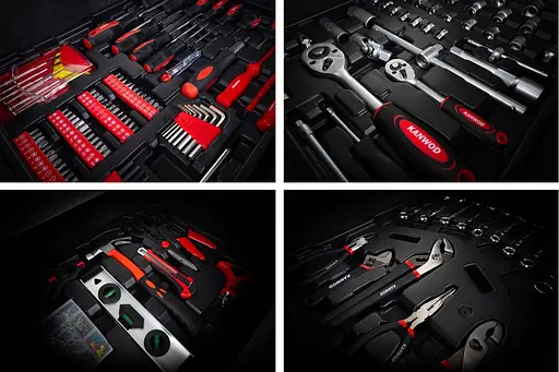 Набір інструментів у валізі Kanwod Task Master 1000 ел. - фото 4