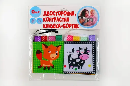 М'яка Книжка-бортик Корівка Му 4072 - фото 1